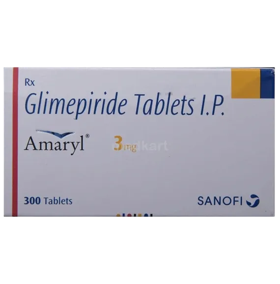 amaryl 3mg tablet 30's